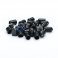 橡胶防尘帽适用于ST适配器，黑色，100件/包