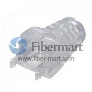 Cat5e RJ45 Modular Plug Transparency Snagless Boots Claws Type 100/Pkg