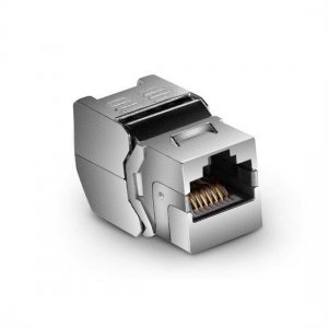 Cat6 RJ45 (8P8C) Shielded Toolless Keystone Jack