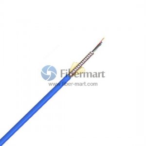 12 Fibers 62.5/125μm Multimode Single-Armored Multi-core Tight Butter Indoor Cable MCAC