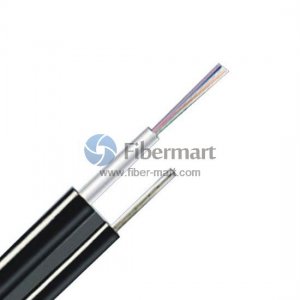 6 Fibers Single-mode Single Jacket Central Loose Tube Steel Wire Strength Figure 8 Self Supporting Outdoor Cable - GYXTC8Y