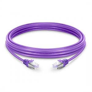 Cat5e Snagless Shielded (FTP) Ethernet Network Patch Cable, Purple PVC, 10m (32.81ft)