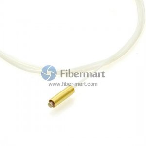 2M Single Fiber 850nm C-lens Gold-plated Tube Premium Fiber Collimator 5mm WD 250um