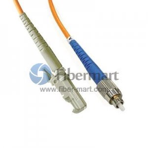 FC-E2000 Simplex OM1 62.5/125 Multimode Fiber Patch Cable