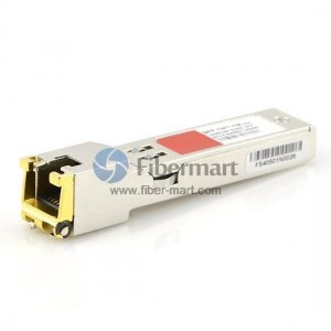 10/100BASE-T SFP Copper RJ-45 100m Transceiver