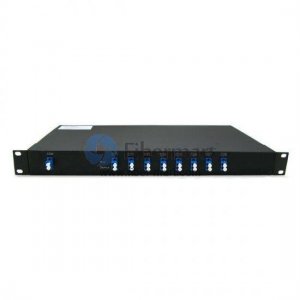 8 Channels 1RU Duplex DWDM MUX DEMUX C27 to C34 with Monitor Port and Express Port