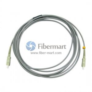 SC/UPC to SC/UPC Simplex Multimode 62.5/125 OM1 Armored Patch Cable