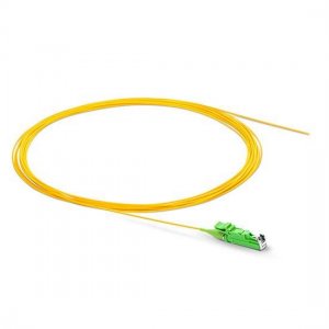 2M 单工 E2000/APC 9/125 单模光纤尾纤 0.9mm PVC 护套