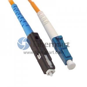 LC-MU Simplex OM1 62.5/125 Multimode Fiber Patch Cable