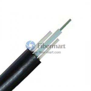 4 Fibers 62.5/125μm Multimode Single Jacket Loose Tube FRP Strength Member Outdoor Cable - GYFXTY