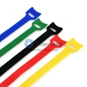 12x150mm Magnetic Velcro® cable tie with cable management