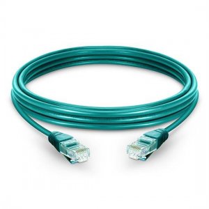 Cat5e Snagless Unshielded (UTP) Ethernet Network Patch Cable, Green LSZH, 10m (32.81ft)