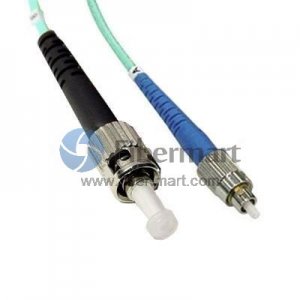 FC-ST Simplex OM3 50/125 Multimode Fiber Patch Cable