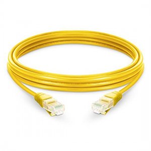 Cat5e Snagless Unshielded (UTP) Ethernet Network Patch Cable, Yellow PVC, 10m (32.81ft)