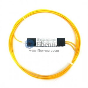 2x2 FBT Singlemode Dual Window Fiber Splitter with ABS Box