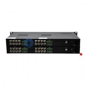 16 路单向 HD-SDI 光纤收发器套件