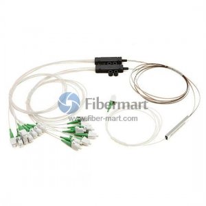 1x16 Fiber PLC Splitter with Fan-out Kits