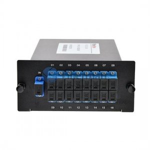 1x16 Fiber PLC Splitter with Standard LGX Metal Box