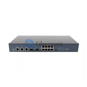 Enhanced full-managed Ethernet POE Switch with 8 100M ports and 2 gigabit ports