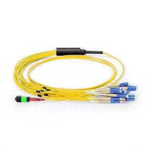 24 Fibers Single Mode 24 Strands MPO Harness Cable 3.0mm LSZH/Riser