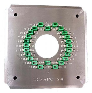 用于LC/APC 24连接器的光纤研磨机（LC/APC-24 连接器夹具）