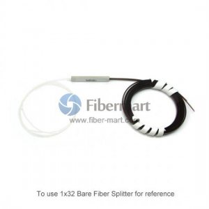 2x32 Bare Fiber PLC Splitter 250μm Bare Fiber