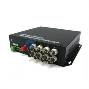 8 Channel Video & 1channel Data & 8 channel Audio to Fiber SM 20km Optical Video Multiplexer