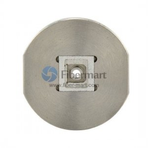 SC APC Connector Hand Polish Puck - Stainless Steel