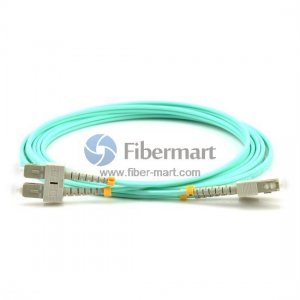 SC-SC Duplex OM3 50/125 Multimode Fiber Patch Cable