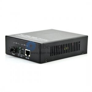 A Pair of 10/100/1000M Single Fiber 1490/1550nm 80km POE Media Converter