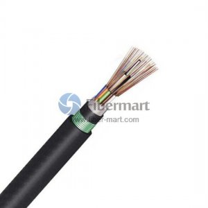 8 Fibers Single-mode Double Armors Double Jackets Flame-retardant Central Loose Tube Cable-GYFTZA53