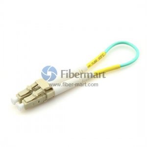 LC Connector OM4 Multimode 50/125 Fiber Loopback Cable