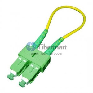 SC/APC Connector Single-mode 9/125 Fiber Loopback Cable