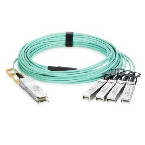 10m (33ft) 100G QSFP28 to 4x25G SFP28 Breakout Active Optical Cable Cisco QSFP-4SFP25G-AOC10M