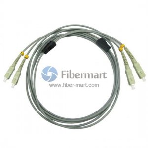 SC/UPC to SC/UPC Duplex Multimode 50/125 OM2 Armored Patch Cable