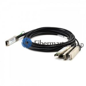 1.5m(5ft) 100G QSFP28 to 4x25G SFP28 Passive Direct Attach Copper Breakout Cable