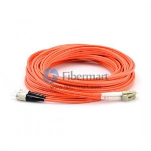 FC-LC Duplex OM2 50/125 Multimode Fiber Patch Cable