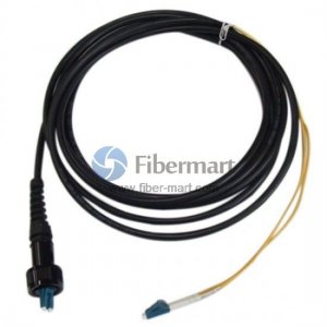 Metal PDLC to LC/SC/ST/FC Fiber Cable Connector
