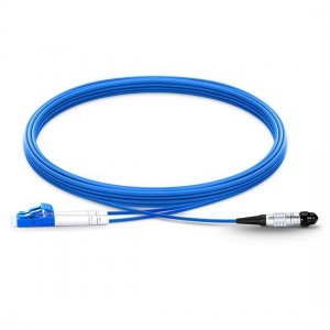 IP67 Harsh Environment Waterproof Type (Socket) to LC/SC/FC/ST Duplex Fiber Optic Patch Cable