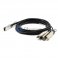 1M(3.3ft) 无源 AWG30 40GBASE QSFP+ 至 4 XFP 分支电缆