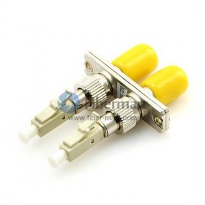 LC Female to ST Male Singlemode Duplex Adapter