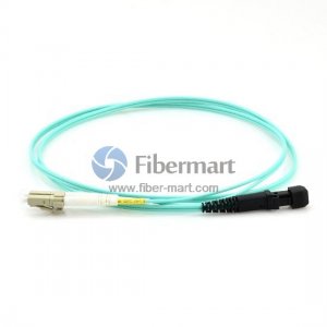 LC-MTRJ Duplex OM3 50/125 Multimode Fiber Patch Cable
