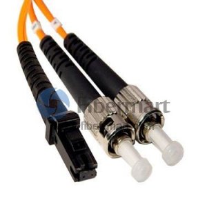 ST-MTRJ Duplex OM2 50/125 Multimode Fiber Patch Cable