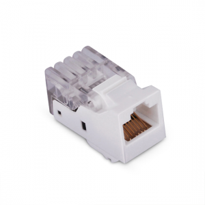 Cat6 RJ45 (8P8C) Unshielded Toolless Keystone Jack