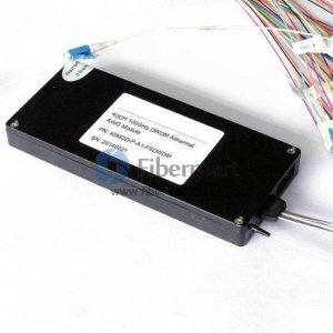 16 channels, Type B, Pigtailed Module, Simplex BIDI, Athermal AWG, DWDM Mux & Demux
