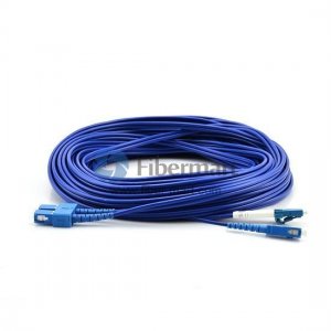 SC Duplex to SC simplex and LC Simplex Singlemode 9/125 Armored Patch Cable
