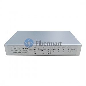 4-Port 10/100M POE Switch with 1-Port 100M Fx 4-Port 10/100M POE Switch with 1-Port 100M Fx
