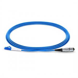 IP67 Harsh Environment Waterproof Type (Plug) to LC/SC/FC/ST Simplex Fiber Optic Patch Cable