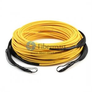 50M Singlemode 6 Fiber LC/FC/SC/ST Pulling eye Pre-terminated Fiber Cable