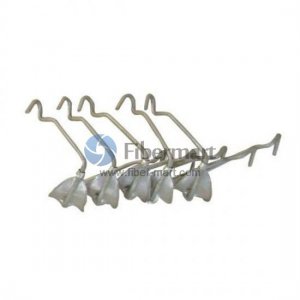 Hot-dip galvanized aluminum cable hook 125mm type, 200pcs/pack